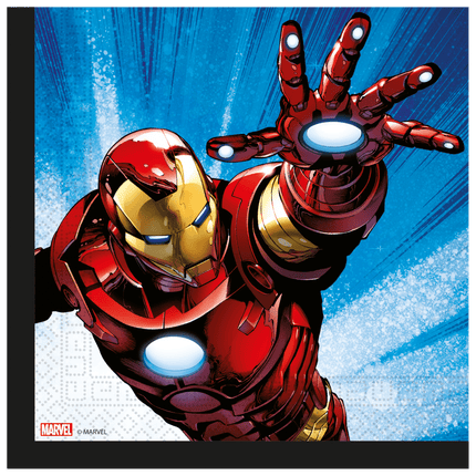 Avengers Servetten 33cm 20st van Procos koop je bij Partywinkel
