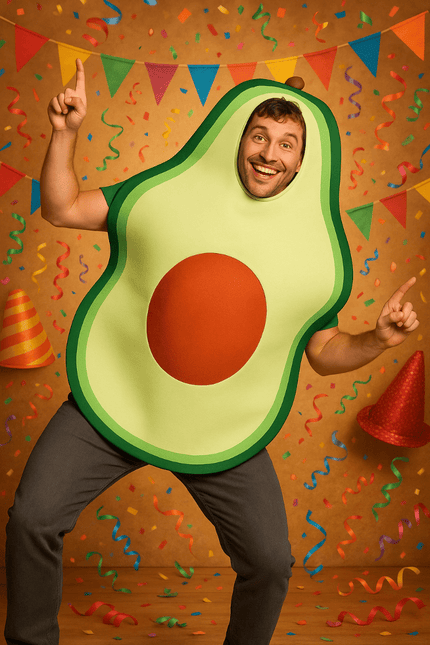 Avocado - One Size van Partychimp koop je bij Partywinkel