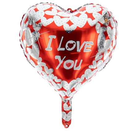 I Love You Helium Ballon Hart Leeg 45cm