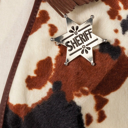 Sherrif Badge Zilver van Wilbers & Wilbers koop je bij Partywinkel