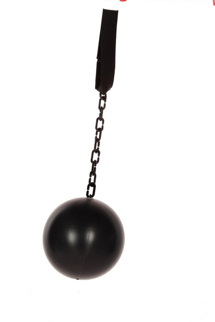Zwarte Boeven Ketting Bal van Wilbers & Wilbers koop je bij Partywinkel
