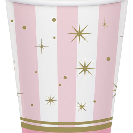 Ballerina Bekers 256ml 8st van Creative Converting koop je bij Partywinkel