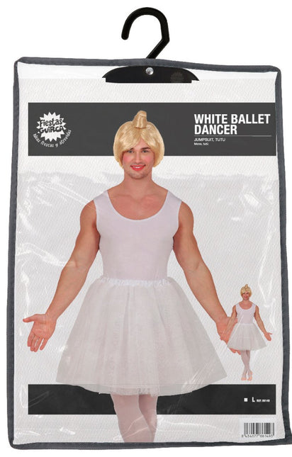 Ballerina Pak Wit Heren van Fiestas Guirca koop je bij Partywinkel