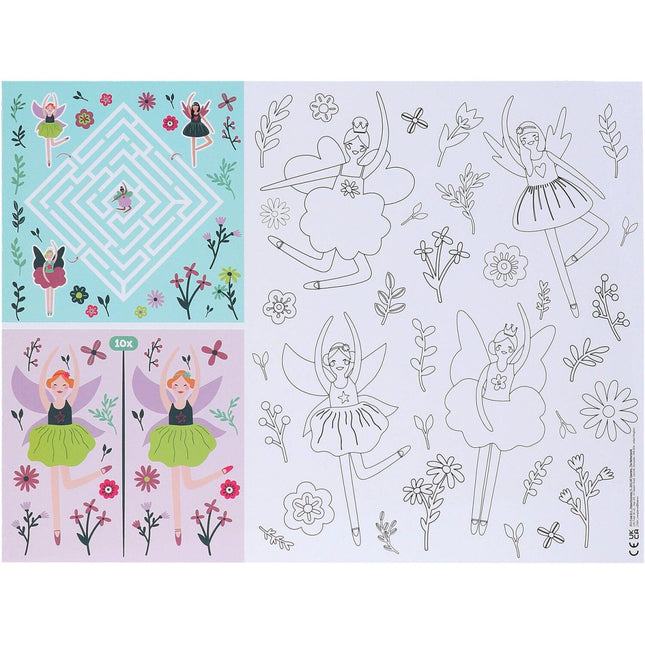 Ballerina Placemats 40cm 6st van Folat koop je bij Partywinkel
