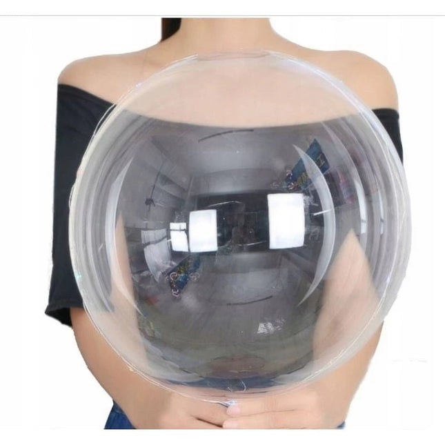 Ballon Doorzichtig 40cm van Partydeco koop je bij Partywinkel