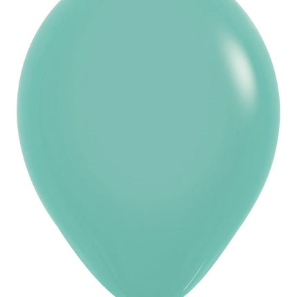 Ballonnen Aquamarina 30cm 50st van Sempertex koop je bij Partywinkel