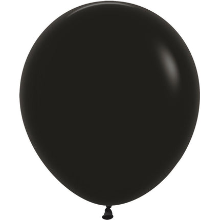 Ballonnen Black 45cm 25st van Sempertex koop je bij Partywinkel