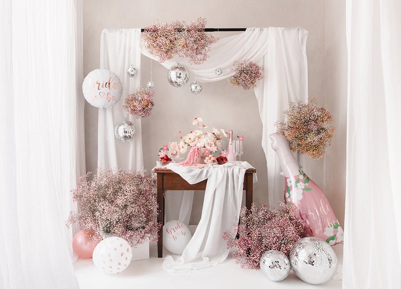 Ballonnen Bride To Be Mix 30cm 6st van Partydeco koop je bij Partywinkel