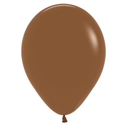 Ballonnen Coffee 23cm 50st van Sempertex koop je bij Partywinkel