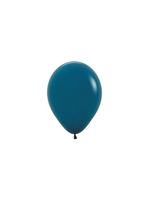 Ballonnen Deep Teal 12cm 50st van Sempertex koop je bij Partywinkel