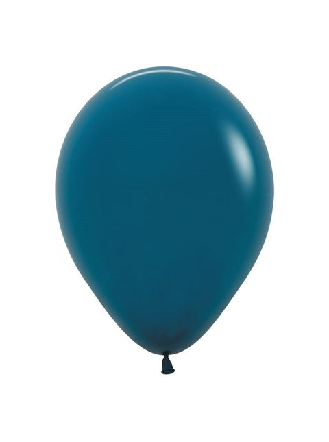 Ballonnen Deep Teal 23cm 50st van Sempertex koop je bij Partywinkel