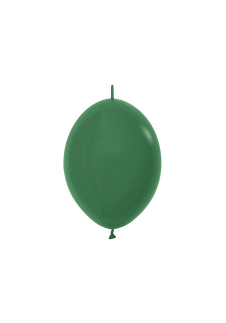 Ballonnen Forest Green 15cm 50st van Sempertex koop je bij Partywinkel