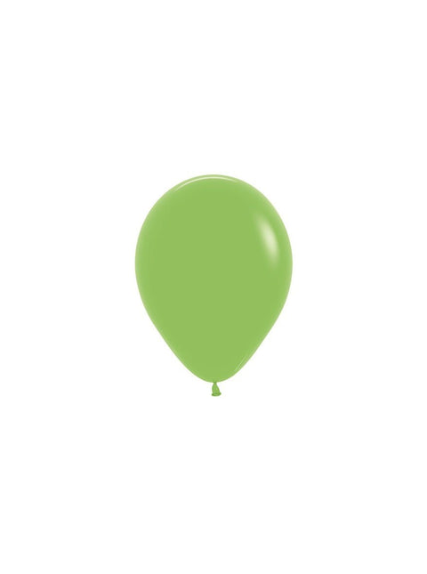 Ballonnen Lime Green 12cm 50st van Sempertex koop je bij Partywinkel
