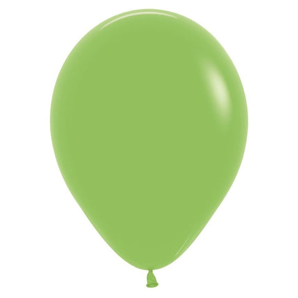 Ballonnen Lime Green 23cm 50st van Sempertex koop je bij Partywinkel