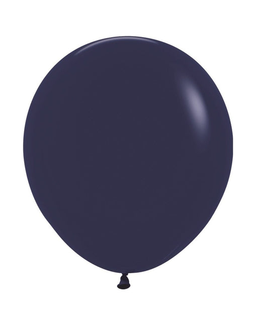 Ballonnen Navy Blue 45cm 25st van Sempertex koop je bij Partywinkel