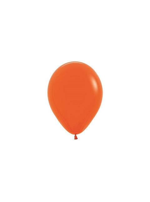 Ballonnen Orange 12cm 50st van Sempertex koop je bij Partywinkel