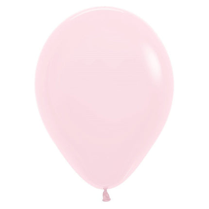 Ballonnen Pastel Matte Pink 23cm 50st van Sempertex koop je bij Partywinkel