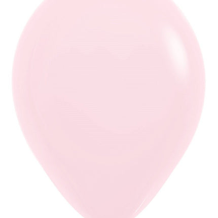 Ballonnen Pastel Matte Pink 30cm 50st van Sempertex koop je bij Partywinkel