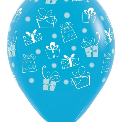 Ballonnen Presents Mix 30cm 12st van Sempertex koop je bij Partywinkel