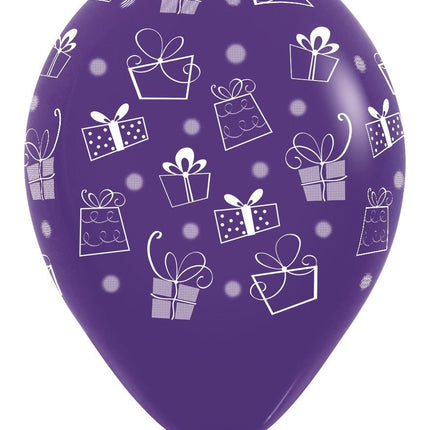 Ballonnen Presents Mix 30cm 12st van Sempertex koop je bij Partywinkel
