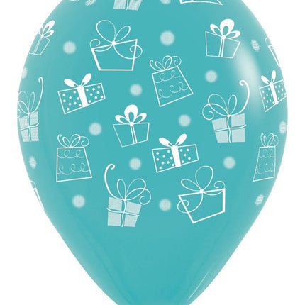 Ballonnen Presents Mix 30cm 12st van Sempertex koop je bij Partywinkel