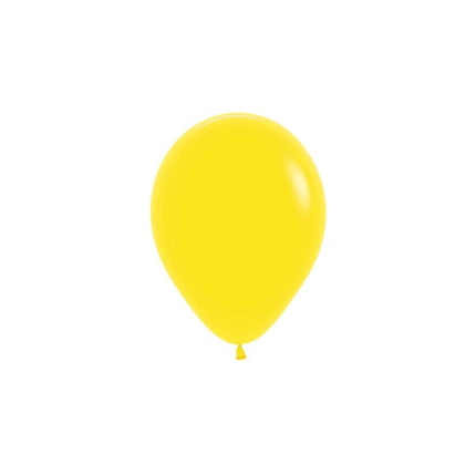 Ballonnen Yellow 12cm 50st van Sempertex koop je bij Partywinkel