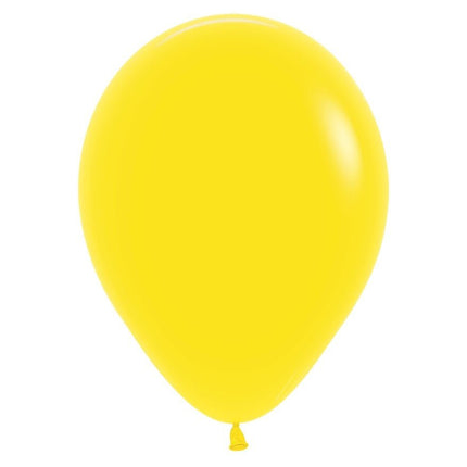 Ballonnen Yellow 23cm 50st van Sempertex koop je bij Partywinkel