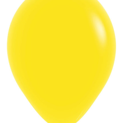 Ballonnen Yellow 30cm 12st van Sempertex koop je bij Partywinkel