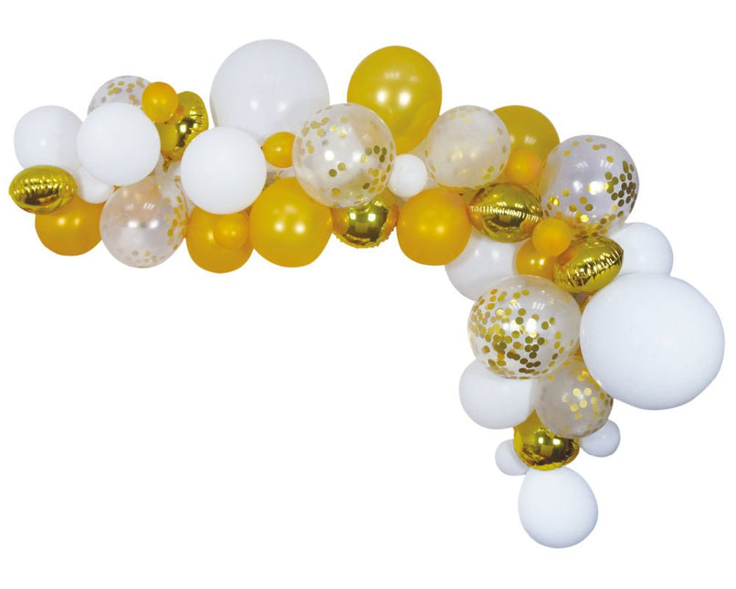 Ballonnenboog Zelf Maken Set Goud 4m van WeFiesta koop je bij Partywinkel