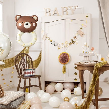 Banner Oh Baby 2,5m van Partydeco koop je bij Partywinkel