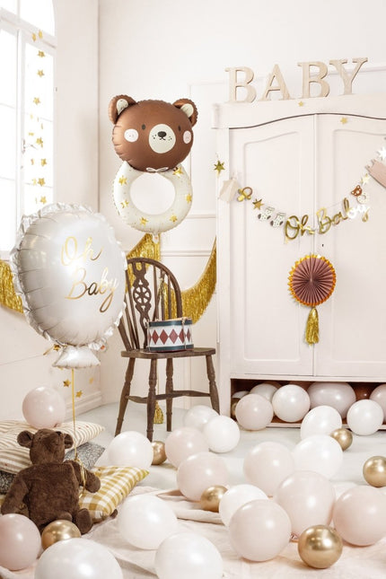 Banner Oh Baby 2,5m van Partydeco koop je bij Partywinkel