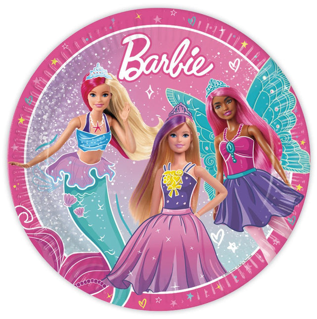 Barbie Borden Fantasy 23 cm 8st van Procos koop je bij Partywinkel