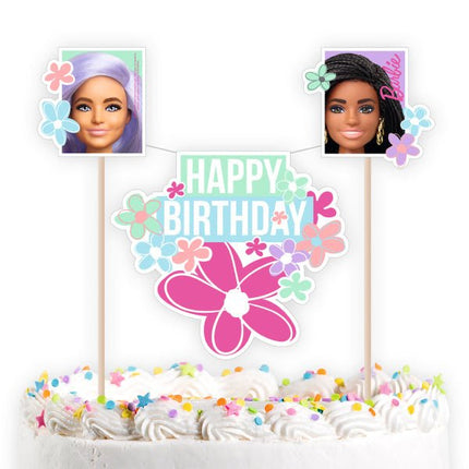 Barbie Taarttopper 26cm van Riethmueller koop je bij Partywinkel