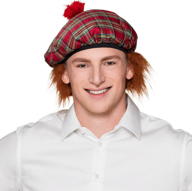Baret Met Rood Haar van Boland koop je bij Partywinkel
