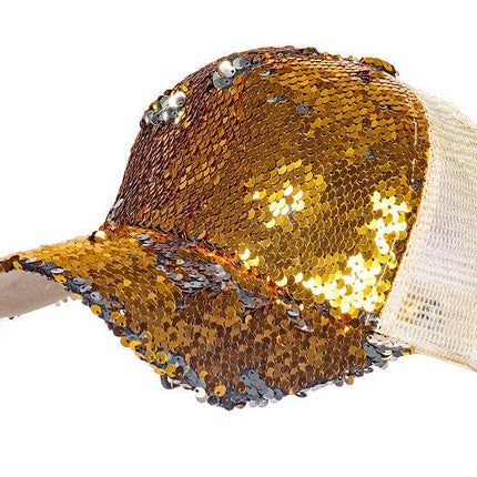 Gouden Pet Pailletten van Wilbers & Wilbers koop je bij Partywinkel