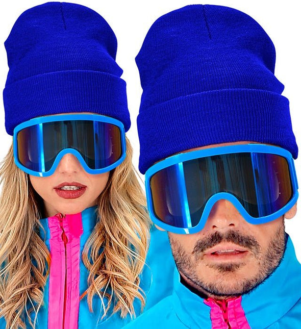 Beanie Blauw van Widmann koop je bij Partywinkel