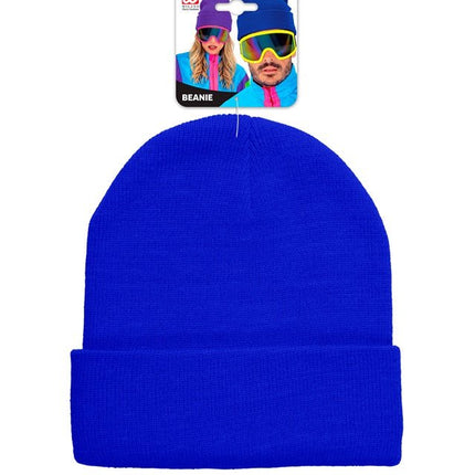 Beanie Blauw van Widmann koop je bij Partywinkel