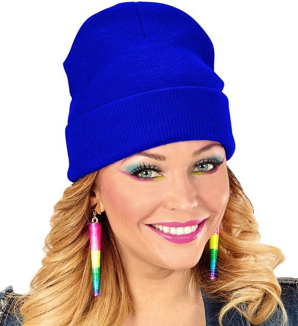 Beanie Blauw van Widmann koop je bij Partywinkel