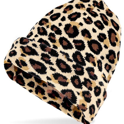 Beanie Luipaard Classic van Widmann koop je bij Partywinkel