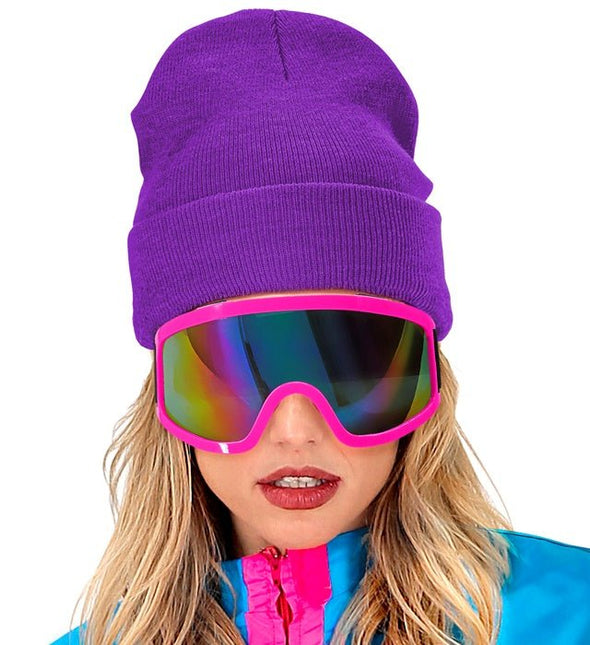 Beanie Paars van Widmann koop je bij Partywinkel