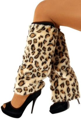 Beenwarmers Pluche Panter van PartyXplosion koop je bij Partywinkel
