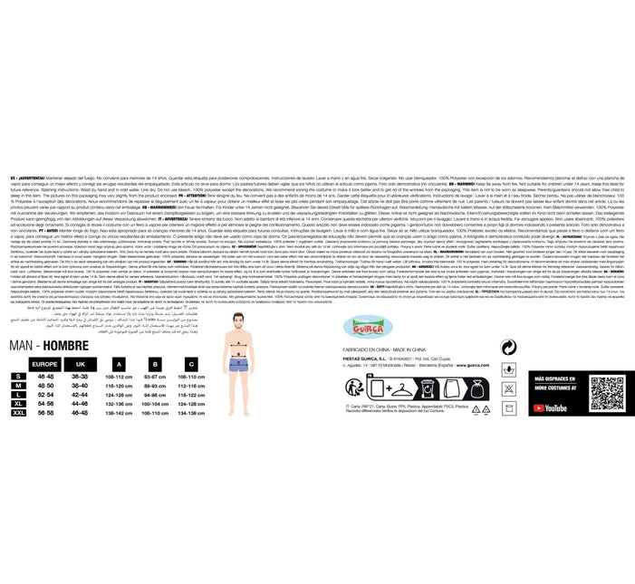 Beerman Kostuum Heren van Fiestas Guirca koop je bij Partywinkel