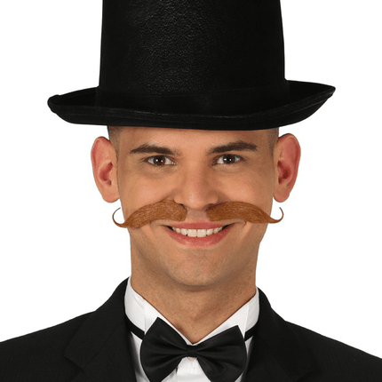 Beierse Snor Bruin van Fiestas Guirca koop je bij Partywinkel