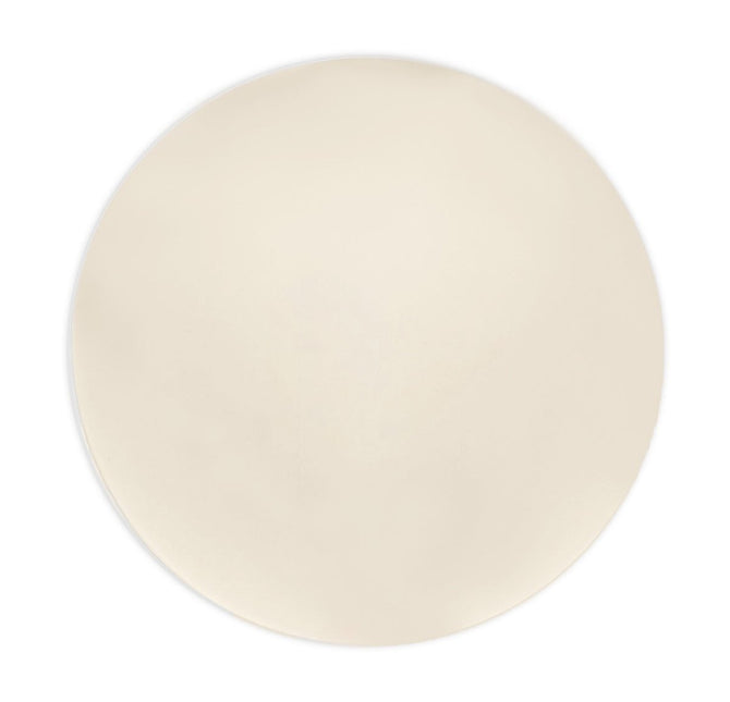 Beige Borden Pastel 20cm 2st van Procos koop je bij Partywinkel
