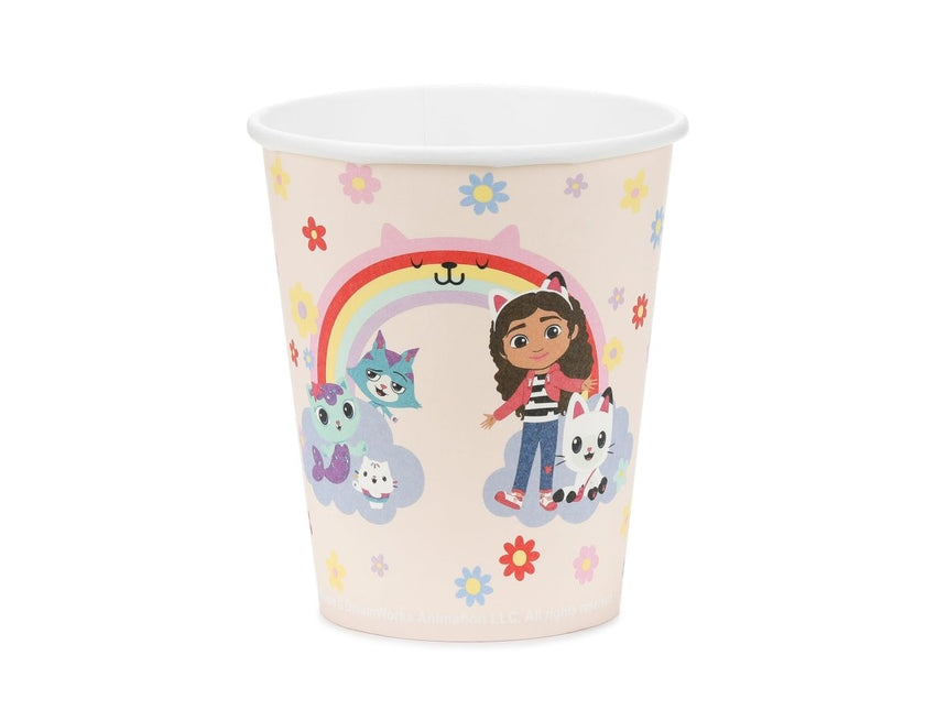 Bekers Gabby's Dollhouse, 250 ml van Partydeco koop je bij Partywinkel