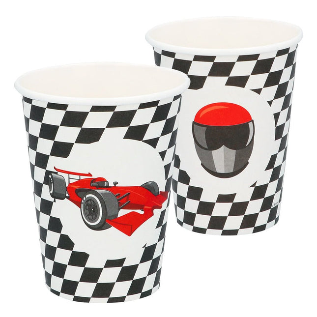 Bekers Race 210ml 8st van Boland koop je bij Partywinkel