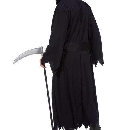 Magere Hein Kostuum Zwart Heren 2 delig van Wilbers & Wilbers koop je bij Partywinkel