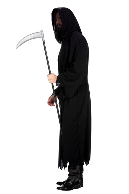 Magere Hein Kostuum Zwart Heren 2 delig van Wilbers & Wilbers koop je bij Partywinkel