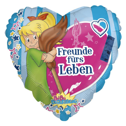 Bibi Blocksberg Helium Ballon Hart Leeg 45cm