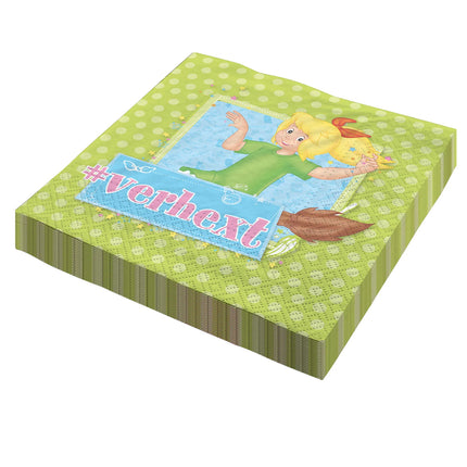 Bibi Blocksberg Servetten 33cm 20st